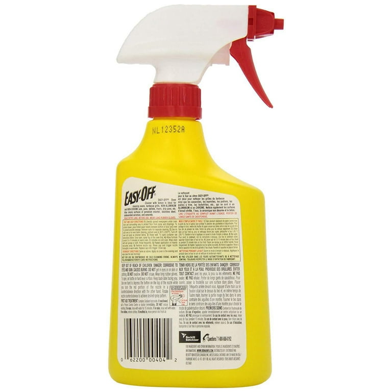 Easy-Off Heavy Duty Oven Cleaner Spray - Lemon Scent, 16oz