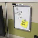 Magnetic Dry Erase Board 8.5" X 11" w/ Marker & 2 Magnets