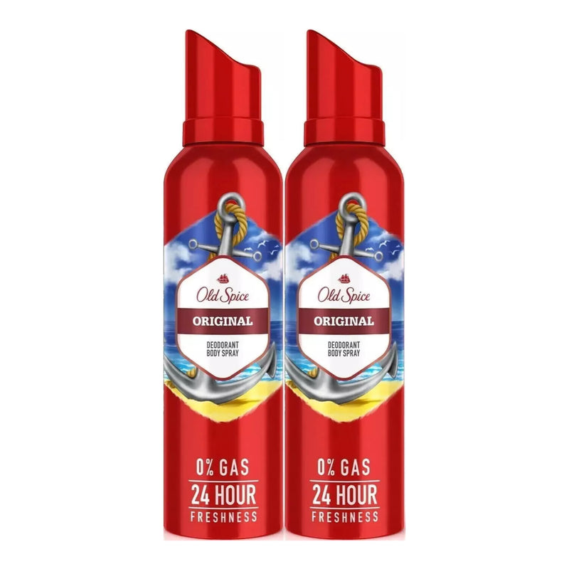 Old Spice Original Deodorant Body Spray, 4.73oz (Pack of 2)