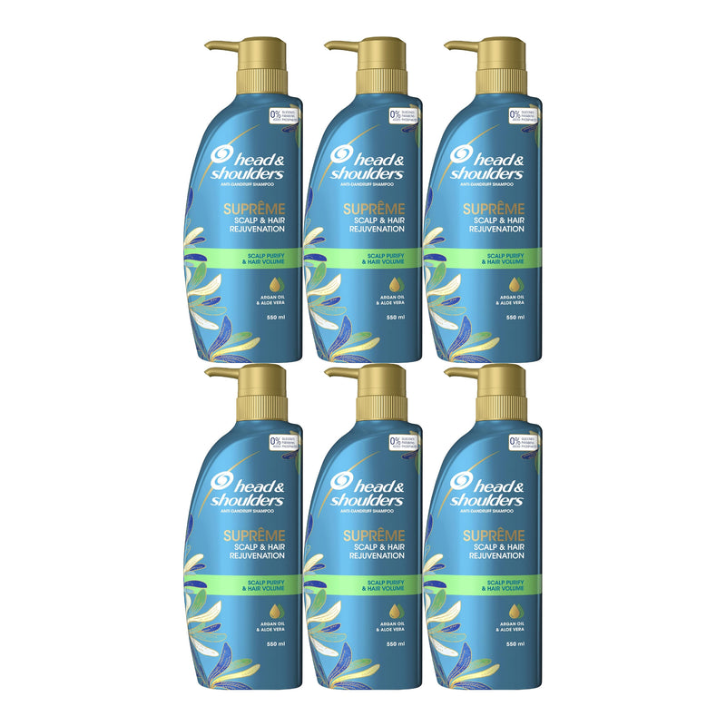 Head & Shoulders Supreme Scalp Shampoo Argan Oil & Aloe Vera 18.6oz (P – MarketCOL