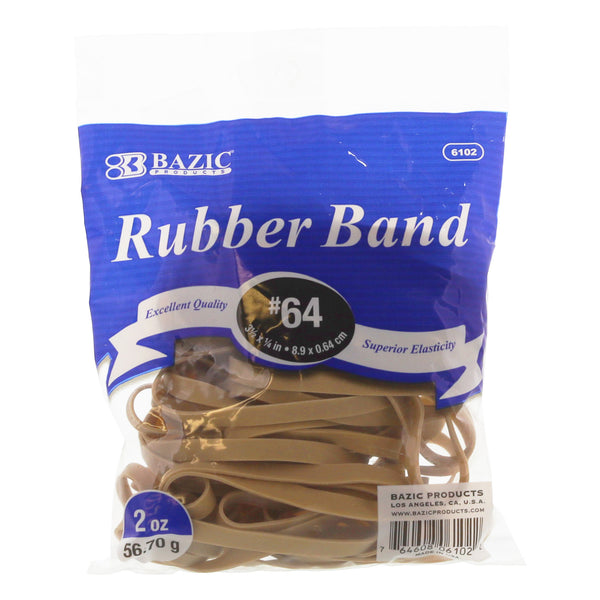2 Oz./ 56.70 g #64 Rubber Bands