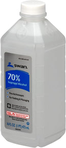 Swan 70% Isopropyl Alcohol First Aid Antiseptic, 16oz. (473ml)