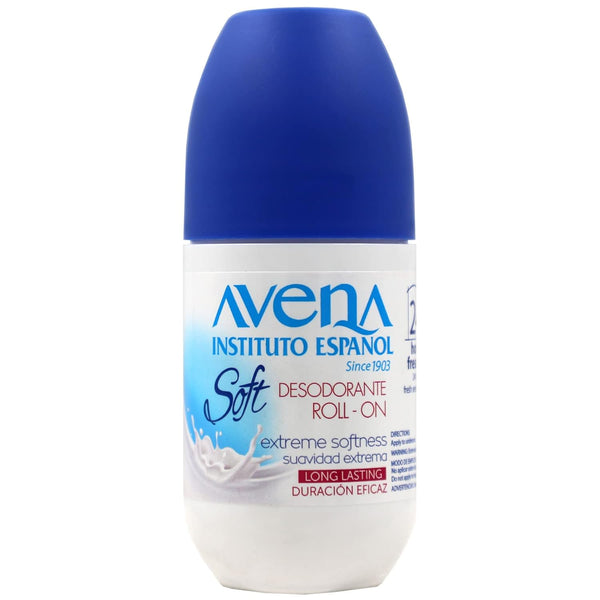 Avena Instituto Español Soft Oatmeal Deodorant Roll-On 2.5oz (75ml)