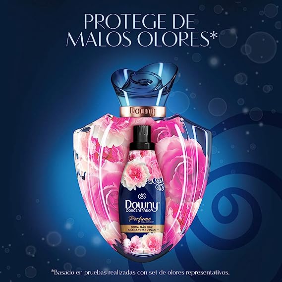 Downy Fabric Softener - Perfume Collections Elegance, 750ml (Pack of 6)