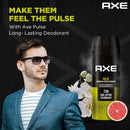 Axe Pulse Energizing Citrus Fragrance Body Spray, 4oz (150ml)