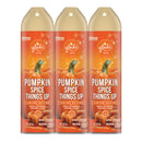 Glade Spray Pumpkin Spice Things Up Air Freshener, 8 oz (Pack of 3)