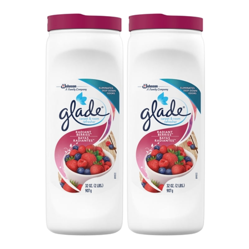 Glade Carpet & Room Freshener Radiant Berries, 32oz (Pack of 2)