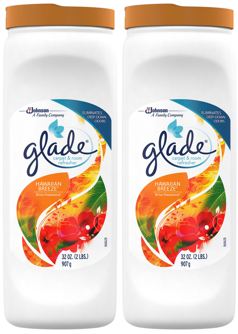 Glade Carpet & Room Freshener Hawaiian Breeze, 32oz (Pack of 2)