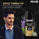 Axe Gold Temptation Exotic Spiced Fragrance Body Spray, 4oz (150ml)