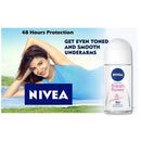 Nivea Fresh Flower Aluminum Free Roll-On Deodorant, 1.7oz (Pack of 12)