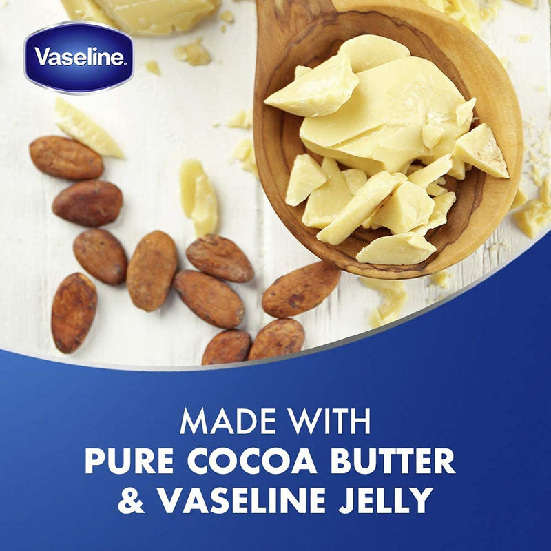 Vaseline Cocoa Glow Pure Cocoa & Shea Butter Lotion 400ml (Pack of 3)