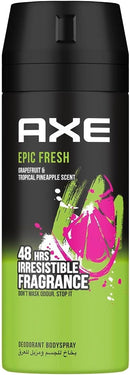 Axe Epic Fresh Grapefruit & Tropical Pineapple Body Spray 4oz 150ml