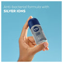 Nivea Men Silver Protect 72H Anti-Perspirant Roll-On, 1.7oz (50ml)