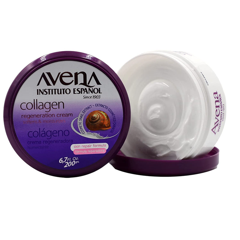 Avena Instituto Español Collagen Colágeno Regeneration Cream, 6.8oz