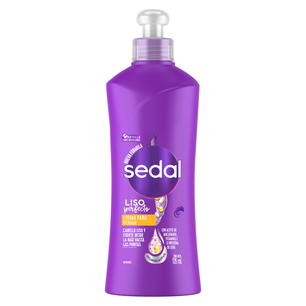 Sedal Liso Perfecto Crema Para Peinar, 300ml (10.15oz)