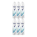 Rexona Motionsense Shower Fresh 48 Hour Body Spray Deodorant, 200ml (Pack of 6)