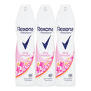 Rexona Motionsense Sexy Bouquet 48 Hour Body Spray Deodorant, 200ml (Pack of 3)