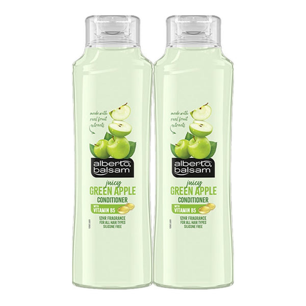 Alberto Balsam Juicy Green Apple Conditioner with Vitamin B5, 12oz (Pack of 2)