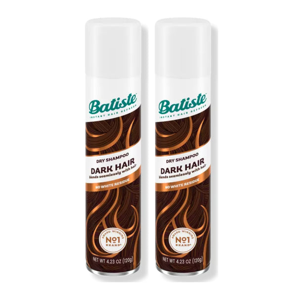 Batiste Hint of Color Divine Dark Dry Shampoo, 6.73 fl oz. (Pack of 2)