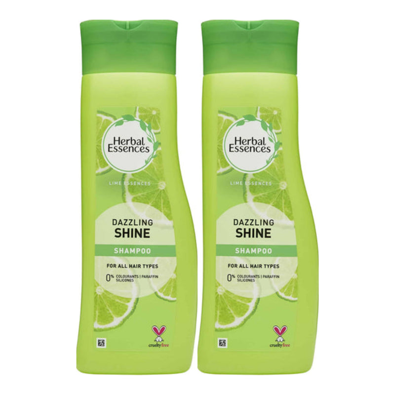 Herbal Essences Lime Essences Dazzling Shine Shampoo, 13.5oz (Pack of 2)