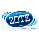 White Zote Laundry Bar Soap, 14.1oz (400g) (Pack of 6)