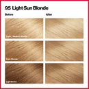 Revlon ColorSilk Hair Color - 95 Light Sun Blonde (Pack of 6)