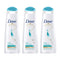 Dove Daily Moisture Shampoo For Everyday Care, 250ml (Pack of 3)