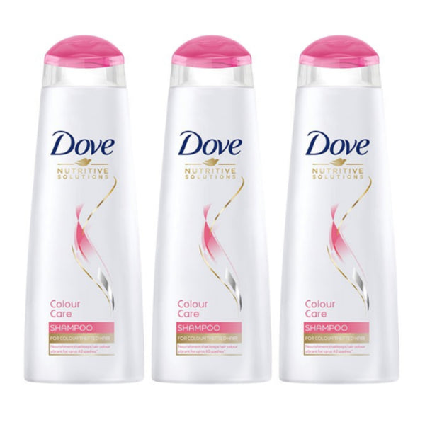 Dove Color Care Shampoo For Color Treated Hair, 250ml (Pack of 3)
