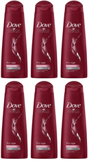 Dove Pro-Age Shampoo For Brittle Hair, 250 ml (Pack of 6)