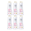 Dove Glowing Ritual Shampoo w/ Pink Lotus & Rice Water, 250ml (Pack of 6)