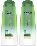 Dove Nutritive Solutions Daily Purify Light Shampoo, 400ml (Pack of 2)