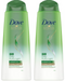 Dove Nutritive Solutions Daily Purify Light Shampoo, 400ml (Pack of 2)