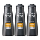 Dove Men+Care Thickening Fortifying Shampoo Caffeine+Calcium, 400ml (Pack of 3)