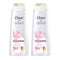 Dove Glowing Ritual Shampoo w/ Pink Lotus & Rice Water, 250ml (Pack of 2)
