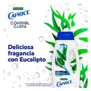 Caprice Shampoo Control Caspa Limpieza Refrescante Eucalipto 25.4oz (Pack of 2)