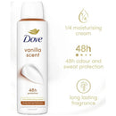 Dove Vanilla Scent 48H Anti-Perspirant Deodorant Spray, 5oz (150ml)