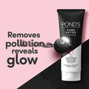 Pond's Pure Detox Facial Foam Activated Carbon Charcoal, 100g (Pack of 12)