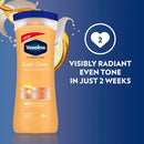 Vaseline Even Tone Vitamin B3 & SPF 10 Body Lotion, 13.5oz (400ml)