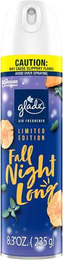 Glade Fall Night Long LIMITED EDITION Air Freshener Spray, 8.3 oz.