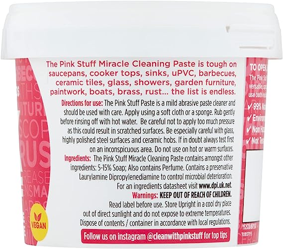 The Pink Stuff - The Miracle Cleaning Paste, 500g (Pack of 6)