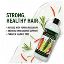 Cabellina Chile Con Romero (Pepper & Rosemary Extract) Shampoo, 32oz.