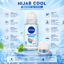 Nivea Hijab Cool Bright & Cool HALAL 72H Roll-On, 1.7oz (50ml)