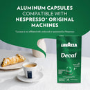 10 Count x Lavazza Decaf Easy Day Classico Nespresso Capsules - Medium Roast