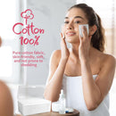 100 Count x Multi-Purpose Soft & Gentle 100% Pure Square Cotton Pads