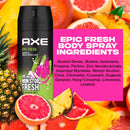 Axe Epic Fresh Grapefruit & Tropical Pineapple Body Spray 4oz 150ml