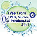 Dalan Micellar Water & Fresh Cucumber 2-in-1 Hand Wash, 13.5oz.