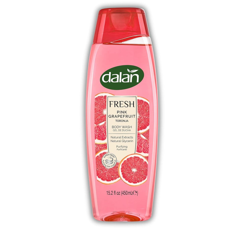 Dalan Fresh Pink Grapefruit Purifying Body Wash w/ Glycerin, 15.2oz