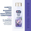 Alberto VO5 Blooming Freesia with Aloe Vera Conditioner, 12.5 oz. (Pack of 6)