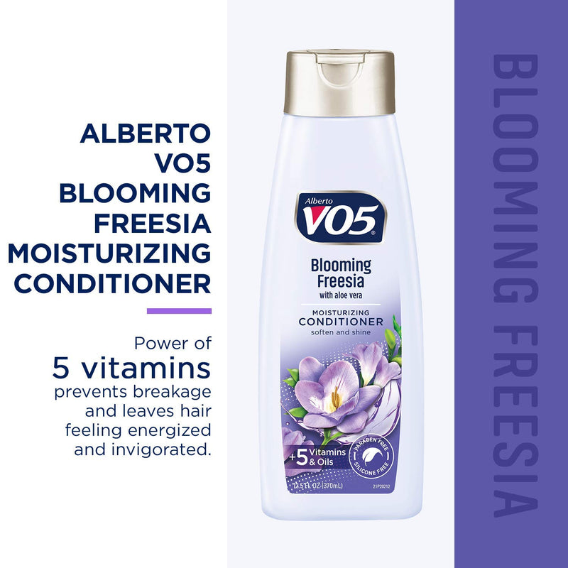 Alberto VO5 Blooming Freesia with Aloe Vera Conditioner, 12.5 oz.