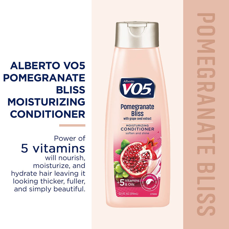 Alberto VO5 Pomegranate Bliss with Grape Seed Conditioner, 12.5 oz. (Pack of 2)